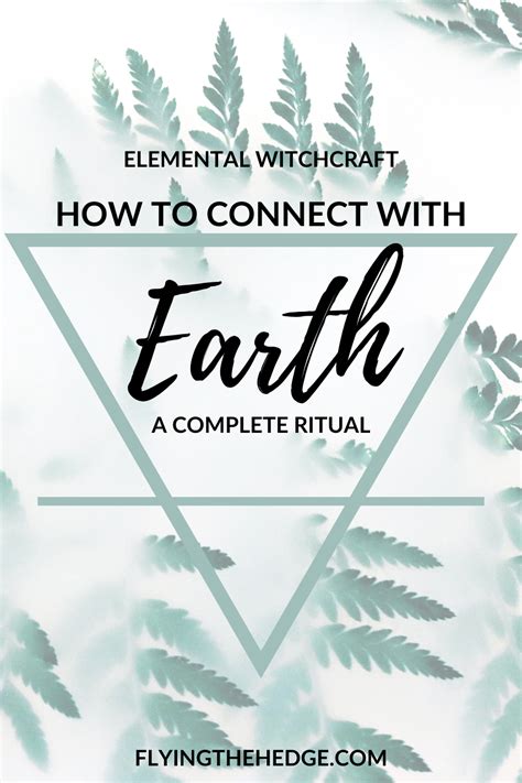 Harnessing the Power of Earth: Embracing Your Wiccan Element